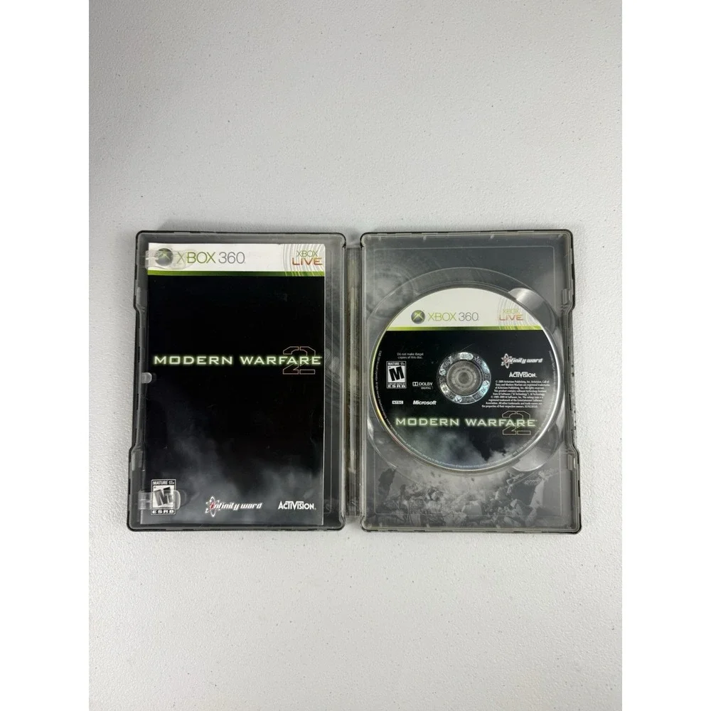 Xbox 360 call of duty modern warfare 2 hardened edition MW2 CIB Tested-working